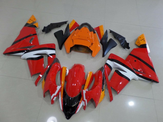 04-05 Red White Pink ZX10R Fairings 04-05 Red White Pink ZX10R Fairings