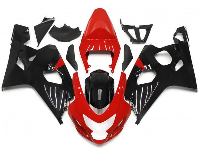 04-05 Red and Gloss Black Style GSXR 600-750 Fairings 04-05 Red and Gloss Black Style GSXR 600-750 Fairings