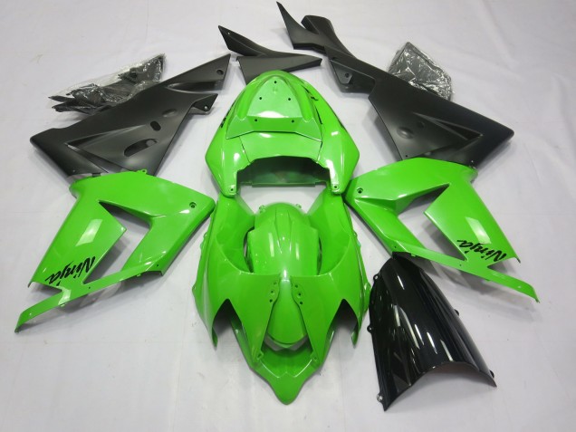 04-05 Total Green ZX10R Fairings 04-05 Total Green ZX10R Fairings