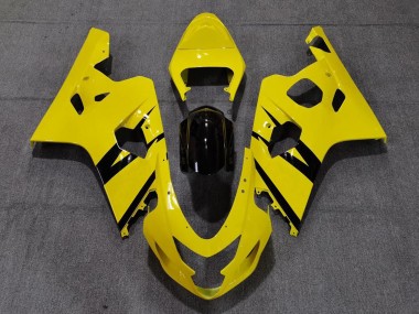 04-05 Vibrant Gloss Yellow Custom OEM Style GSXR 600-750 Fairings