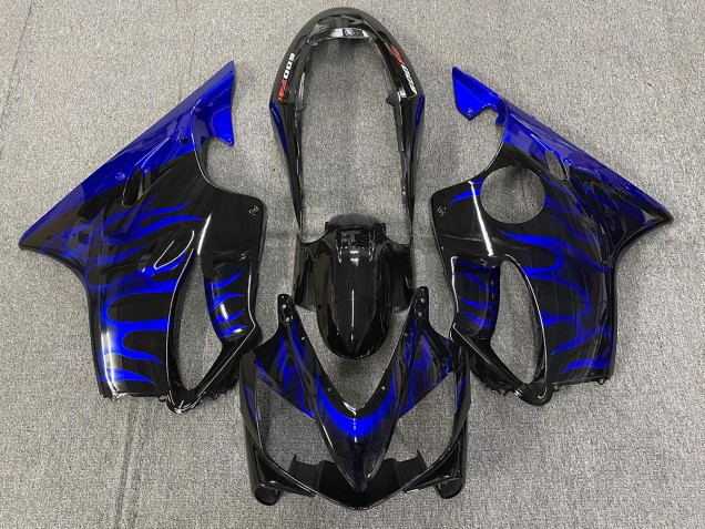 04-07 Blue Flame CBR600 F4i Fairings 04-07 Blue Flame CBR600 F4i Fairings
