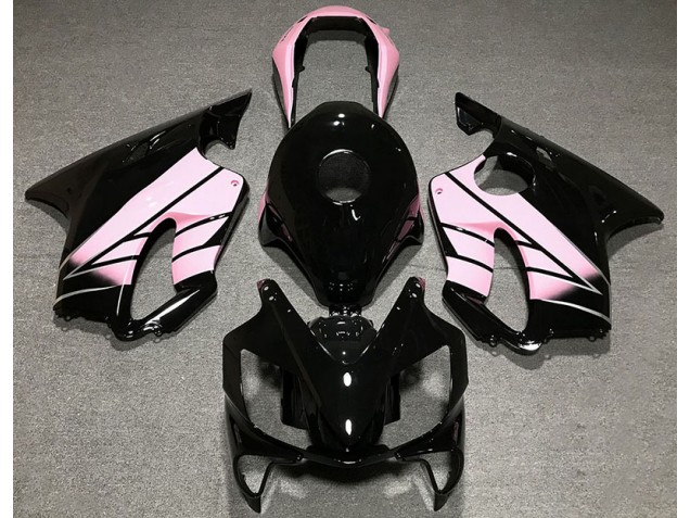 04-07 Custom Pink and Black CBR600 F4i Fairings 04-07 Custom Pink and Black CBR600 F4i Fairings