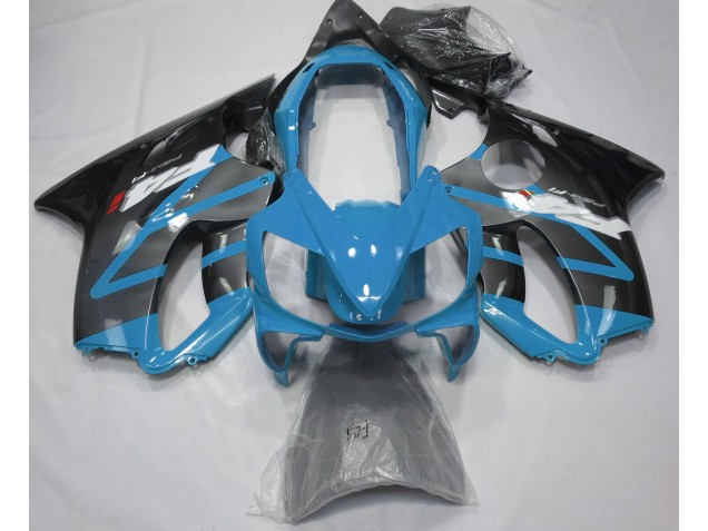 04-07 Gloss Light Blue & Grey CBR600 F4i Fairings 04-07 Gloss Light Blue & Grey CBR600 F4i Fairings