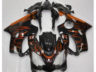 04-07 Orange Flame CBR600 F4i Fairings