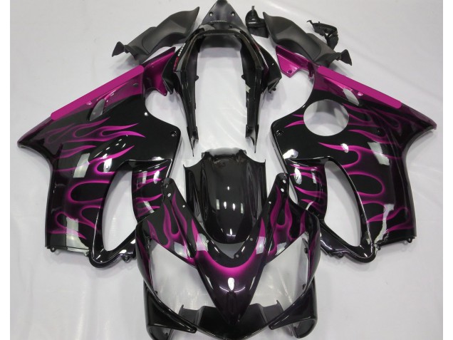 04-07 Pink Flame CBR600 F4i Fairings 04-07 Pink Flame CBR600 F4i Fairings