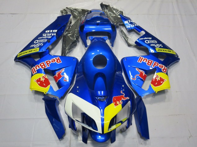 05-06 Blue RedBull Style CBR600RR Fairings 05-06 Blue RedBull Style CBR600RR Fairings