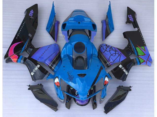 05-06 Blue Shark CBR600RR Fairings 05-06 Blue Shark CBR600RR Fairings