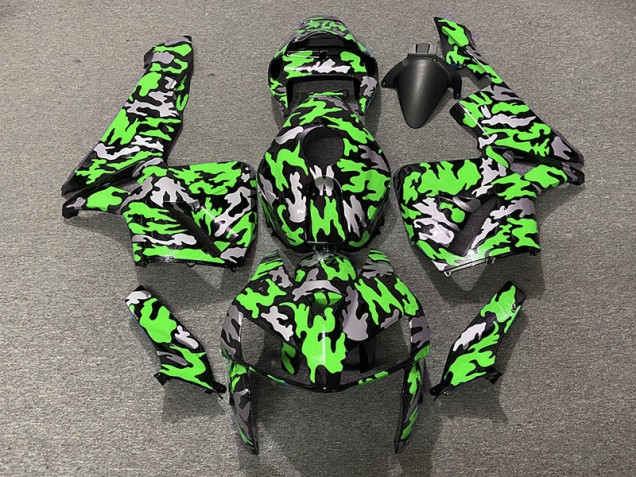 05-06 Camo & GREEN CBR600RR Fairings 05-06 Camo & GREEN CBR600RR Fairings