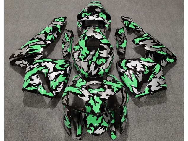 05-06 Camo & LIGHT GREEN CBR600RR Fairings 05-06 Camo & LIGHT GREEN CBR600RR Fairings