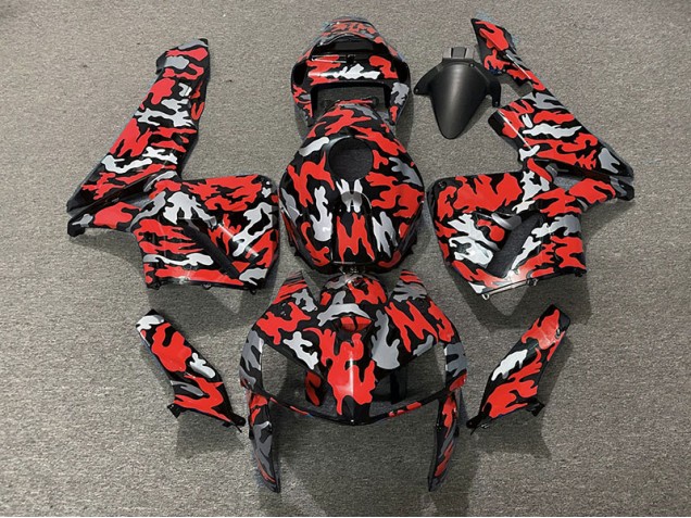 05-06 Camo & RED CBR600RR Fairings 05-06 Camo & RED CBR600RR Fairings