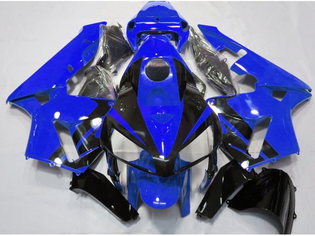 05-06 Gloss Blue & Black Design CBR600RR Fairings 05-06 Gloss Blue & Black Design CBR600RR Fairings