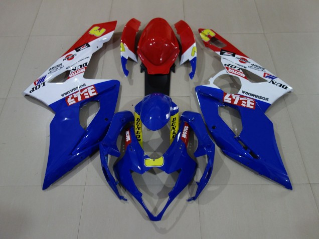 05-06 Gloss Blue / White / Red GSXR 1000 Fairings 05-06 Gloss Blue / White / Red GSXR 1000 Fairings