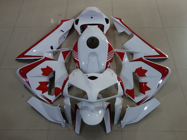 05-06 Gloss White Canada CBR600RR Fairings