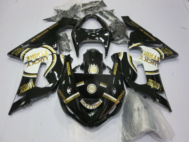 05-06 Gold LS ZX6R Fairings 05-06 Gold LS ZX6R Fairings