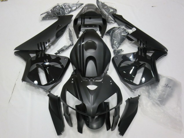 05-06 Matte Black Punisher CBR600RR Fairings 05-06 Matte Black Punisher CBR600RR Fairings