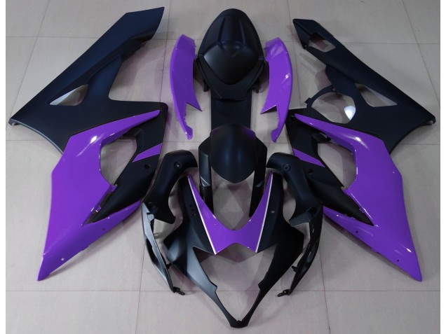 05-06 Matte Black & Purple GSXR 1000 Fairings 05-06 Matte Black & Purple GSXR 1000 Fairings