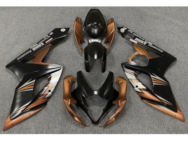 05-06 Matte Black and Bronze GSXR 1000 Fairings