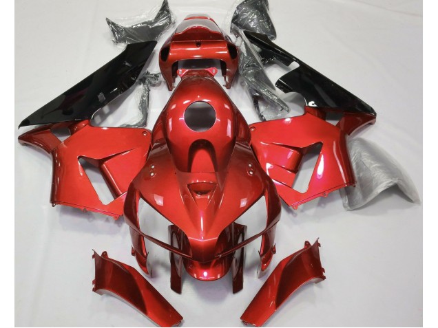 05-06 Red CBR Style CBR600RR Fairings 05-06 Red CBR Style CBR600RR Fairings