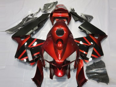 05-06 Red & Gloss Black Design CBR600RR Fairings