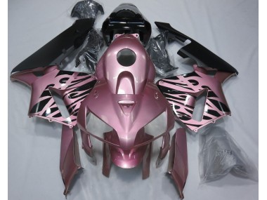 05-06 Rose Pink Flame CBR600RR Fairings