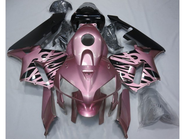 05-06 Rose Pink Flame CBR600RR Fairings 05-06 Rose Pink Flame CBR600RR Fairings