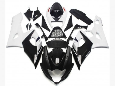 05-06 Vibrant Gloss Blue and Matte Black GSXR 1000 Fairings