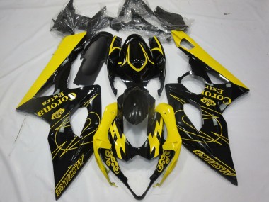 05-06 Yellow Corona GSXR 1000 Fairings