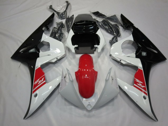 05 Black White and Red R6 Fairings 05 Black White and Red R6 Fairings