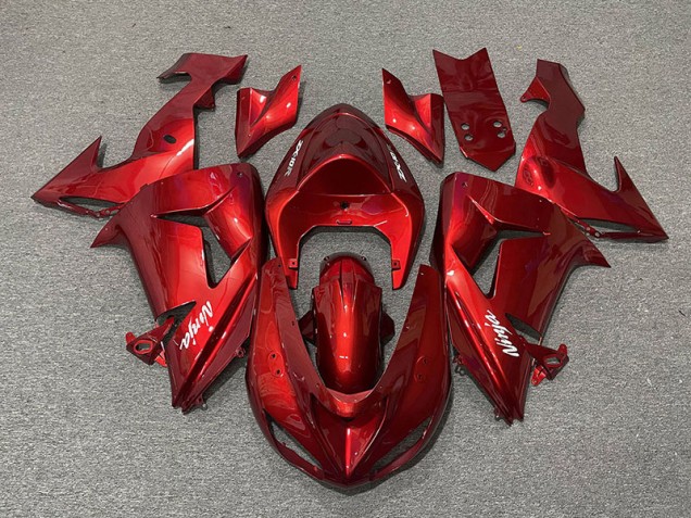 06-07 Candy Red ZX10R Fairings 06-07 Candy Red ZX10R Fairings