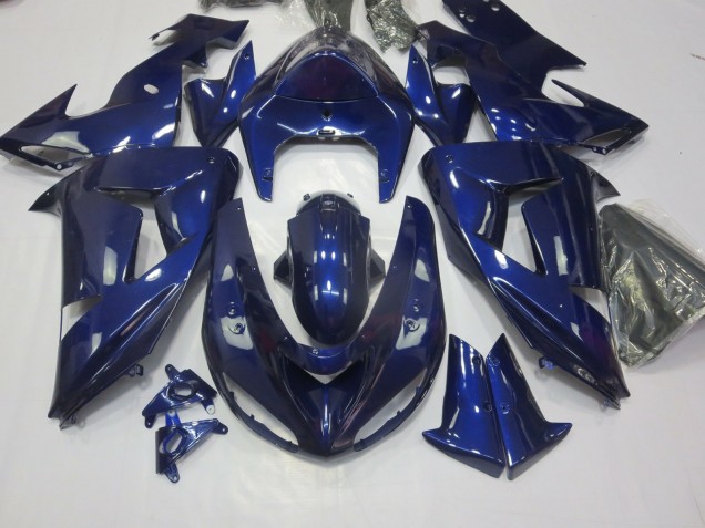 06-07 Deep Blue ZX10R Fairings 06-07 Deep Blue ZX10R Fairings