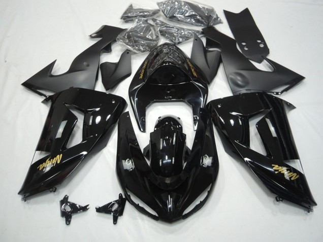 06-07 Gloss Black ZX10R Fairings 06-07 Gloss Black ZX10R Fairings