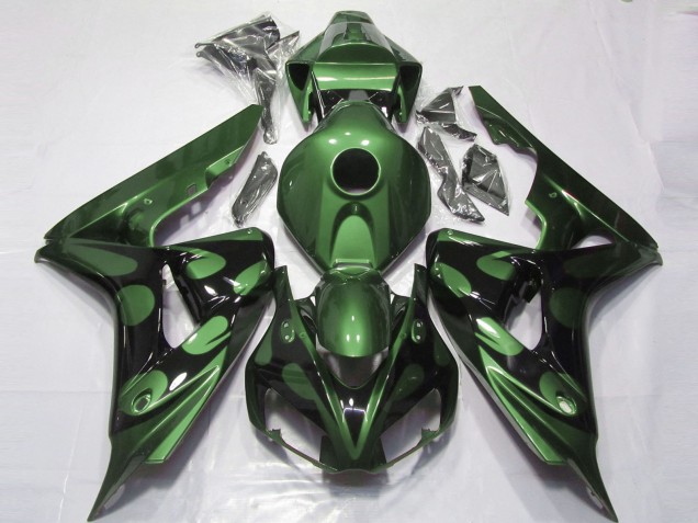 06-07 Gloss Green and Black CBR1000RR Fairings 06-07 Gloss Green and Black CBR1000RR Fairings