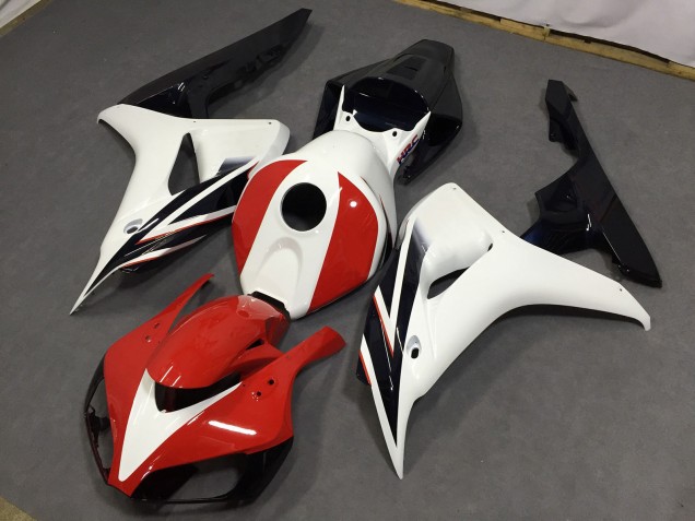 06-07 Gloss Red and White CBR1000RR Fairings 06-07 Gloss Red and White CBR1000RR Fairings