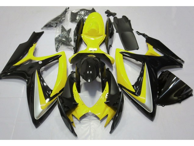 06-07 Gloss Yellow Debadged GSXR 600-750 Fairings 06-07 Gloss Yellow Debadged GSXR 600-750 Fairings