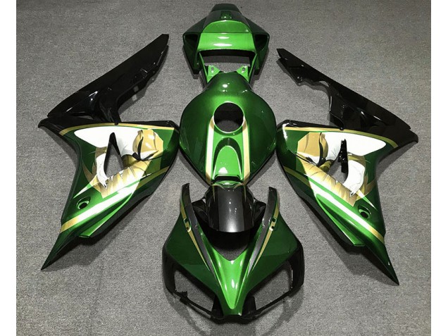 06-07 Green & Gold CBR1000RR Fairings 06-07 Green & Gold CBR1000RR Fairings
