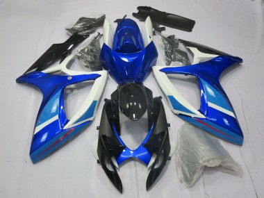 06-07 Light and Dark Blue GSXR 600-750 Fairings