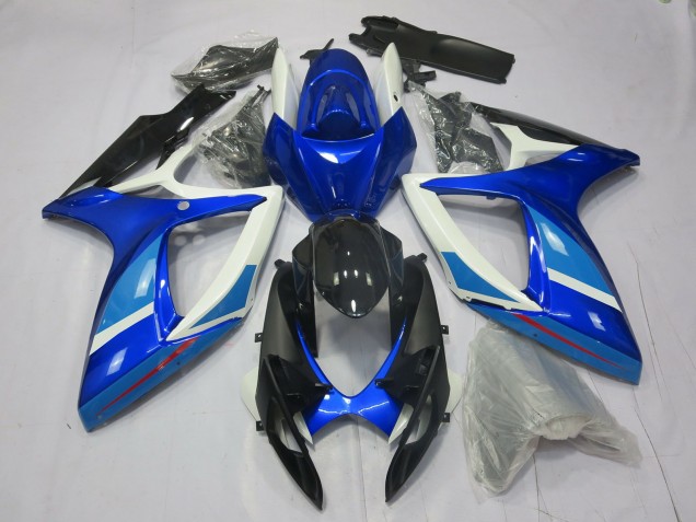 06-07 Light and Dark Blue GSXR 600-750 Fairings