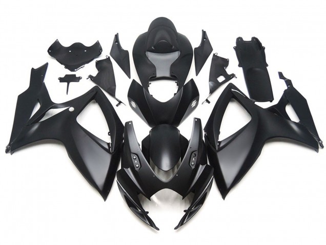 06-07 Matte Black OEM Custom Style GSXR 600-750 Fairings 06-07 Matte Black OEM Custom Style GSXR 600-750 Fairings