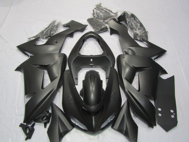 06-07 Matte Black ZX10R Fairings 06-07 Matte Black ZX10R Fairings