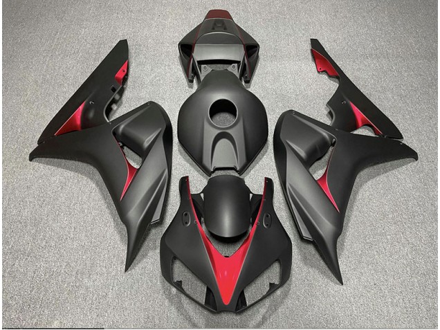 06-07 Matte Black and Light Blue CBR1000RR Fairings 06-07 Matte Black and Light Blue CBR1000RR Fairings