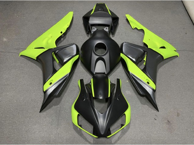 06-07 Matte Grey Black and Green CBR1000RR Fairings 06-07 Matte Grey Black and Green CBR1000RR Fairings