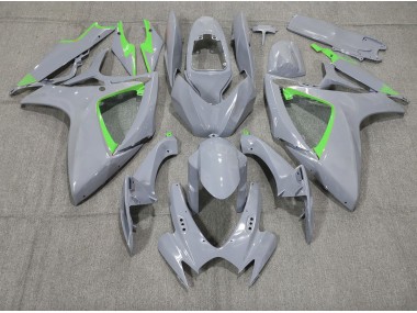 06-07 Nardo and Green Trim GSXR 600-750 Fairings