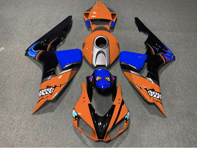 06-07 Orange Shark CBR1000RR Fairings 06-07 Orange Shark CBR1000RR Fairings