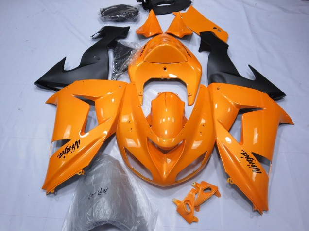 06-07 Orange ZX10R Fairings 06-07 Orange ZX10R Fairings