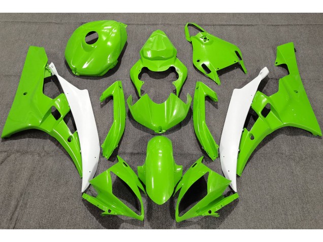 06-07 Pearl Green R6 Fairings 06-07 Pearl Green R6 Fairings