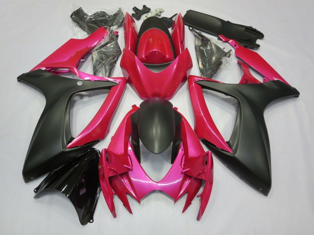 06-07 Pink and Matte GSXR 600-750 Fairings 06-07 Pink and Matte GSXR 600-750 Fairings