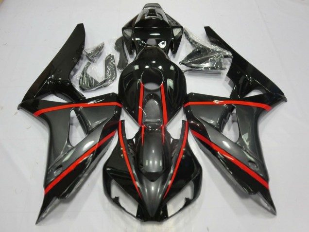 06-07 Silver and Black CBR1000RR Fairings 06-07 Silver and Black CBR1000RR Fairings