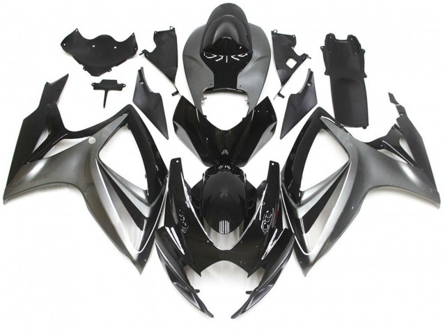 06-07 Silver and Black Special OEM Style GSXR 600-750 Fairings 06-07 Silver and Black Special OEM Style GSXR 600-750 Fairings
