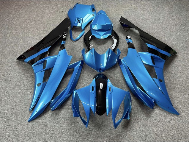 06-07 Sky Blue and Black R6 Fairings 06-07 Sky Blue and Black R6 Fairings