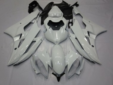 06-07 White Gloss R6 Fairings